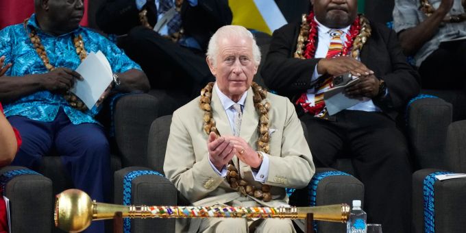 In Samoa - Charles warnt vor Bedrohung durch den Klimawandel