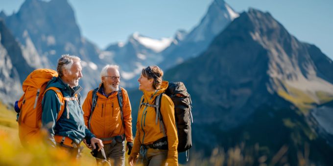 Diese Woche gibt es in der Schweiz das perfekte Wetter zum Wandern in den Bergen. Wetter