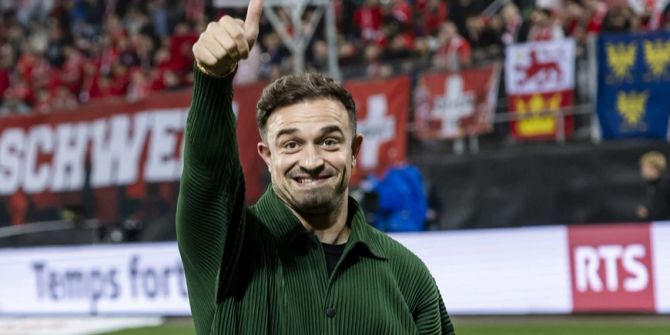 Schweizer Nati Xherdan Shaqiri