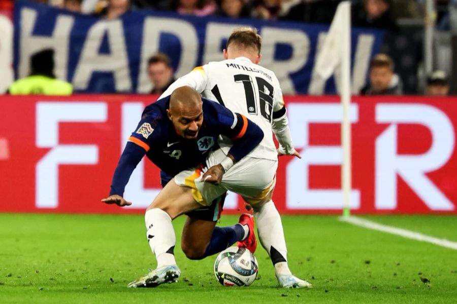 Die Niederländer tun sich in der Allianz Arena schwer.