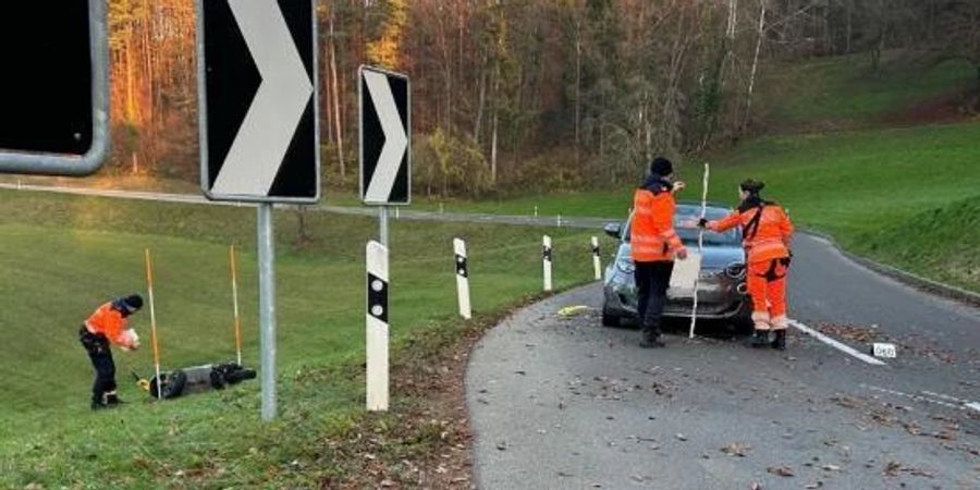 Rollerfahrer Teufen