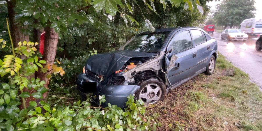 Verletzt wurde niemand.