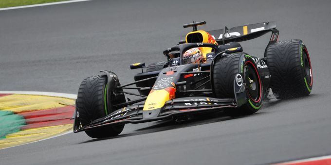 Der Red Bull RB20 liefert nicht die erhoffte Performance. Red Bull RB20 Verstappen