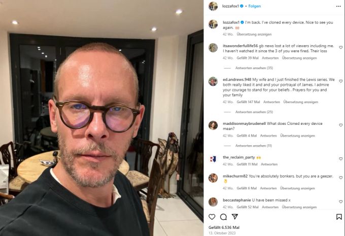 Laurence Fox ist Vorsitzender der rechten Reclaim-Partei. Laurence Fox