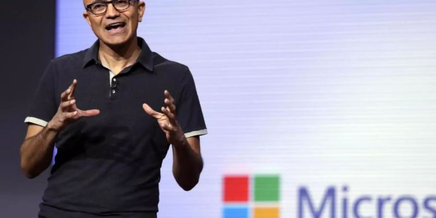 Microsoft-Chef Satya Nadella. Foto: Elaine Thompson/AP