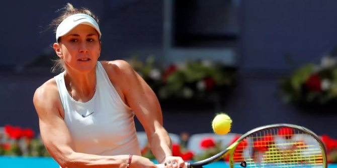 Belinda Bencic scheitert in Rom an Kristina Mladenovic.