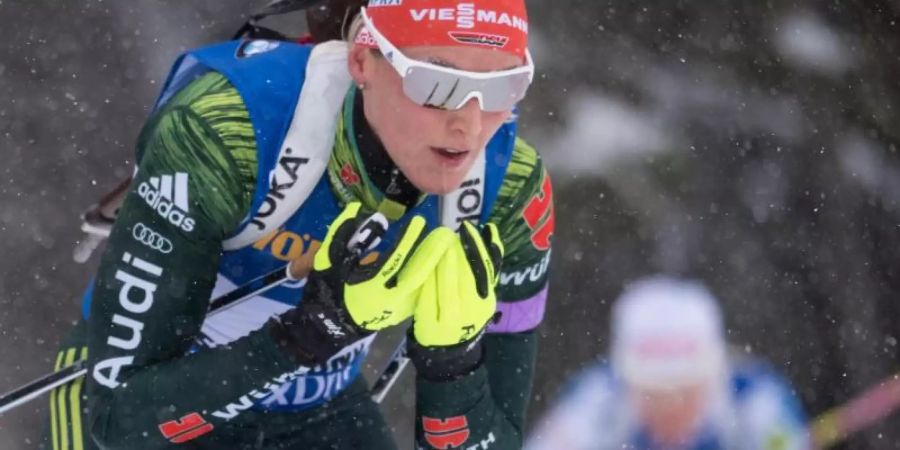 Geht am Holmenkollen auf Verfolgungsjagd: Denise Herrmann. Foto: Sven Hoppe