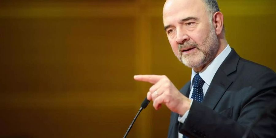 Pierre Moscovici, Wirtschafts- und Währungskommissar der EU-Kommission. Foto: Gregor Fischer