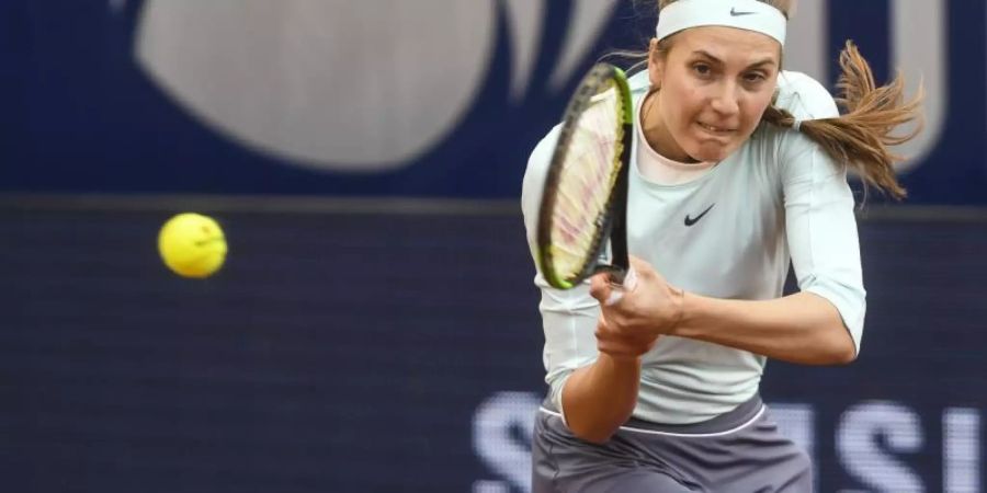 Antonia Lottner spielte sich ins Hauptfeld der French Open. Foto: Alessandro Crinari/TI-PRESS