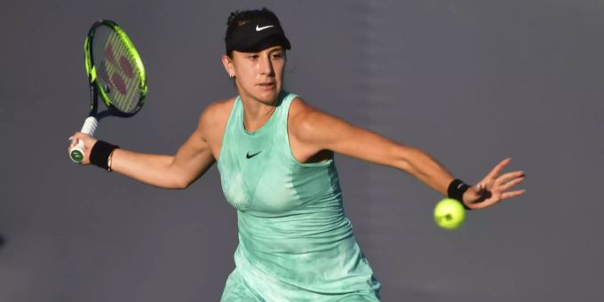 Belinda Bencic steht am WTA-Turnier von Charleston im Viertelfinal. Belinda Bencic kommt weiter