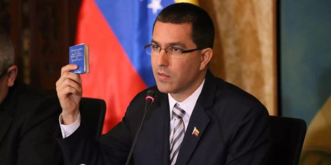 Jorge Arreaza streitet die Notlage im eigenen Land ab (Archivbild).