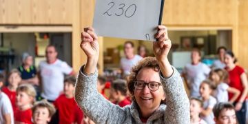 Grösste Turnstunde der Schweiz