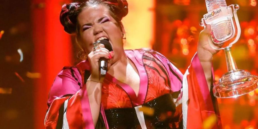 Die israelische Sängerin Netta Barzilai gewann mit ihrem Song «Toy» den 63. Eurovision Song Contest. Foto: Jörg Carstensen