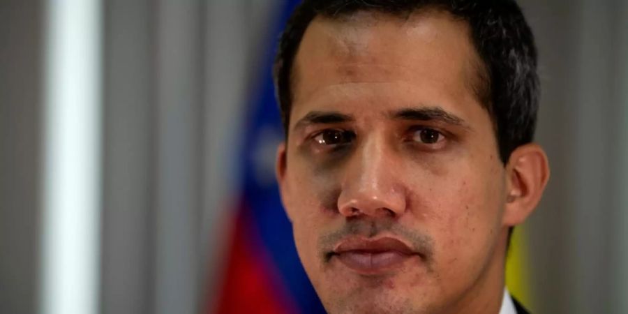 Juan Guaidó bei dem AFP-Interview
