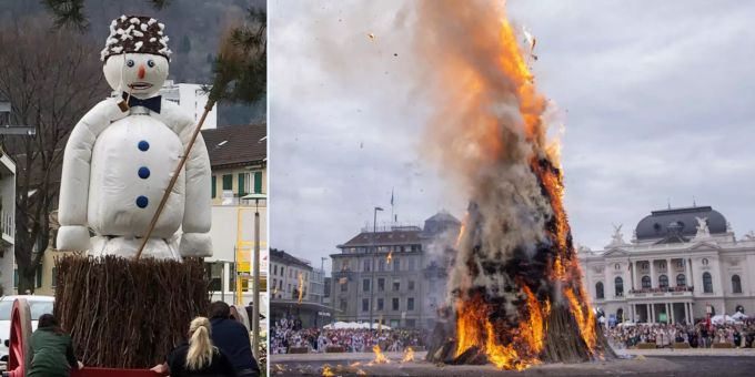 Zürich - Der Zürcher Böögg wird heute zum Wetterschmöcker