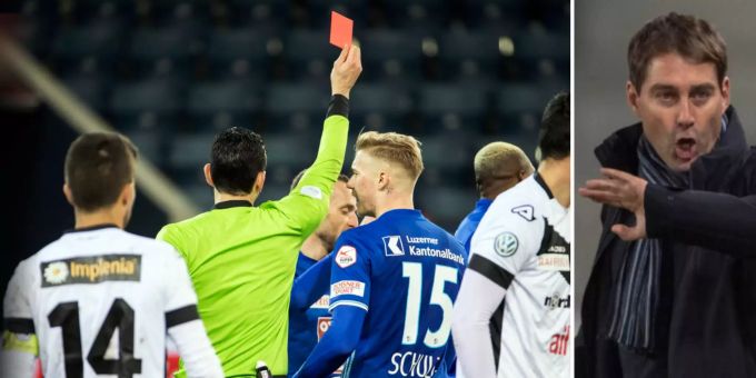 Schon 3 Platzverweise - Hat der FCL ein Disziplin-Problem, René Weiler?