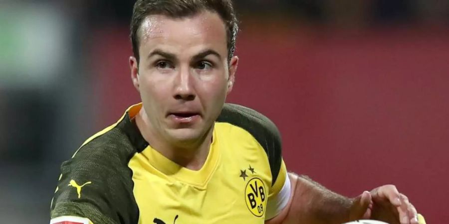 Mario Götze hofft weiter auf ein Comeback in der deutschen Nationalmannschaft. Foto: Daniel Karmann/dpa