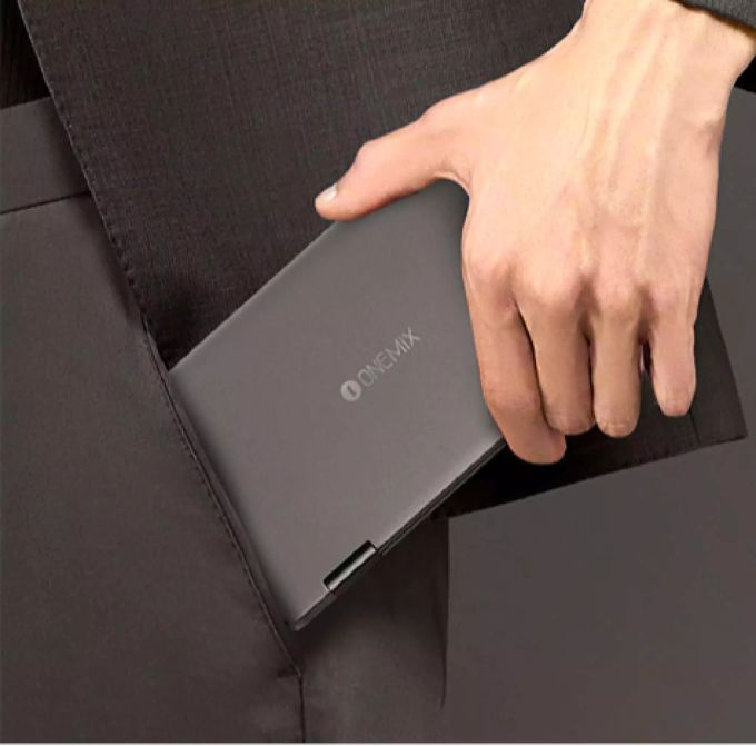 Das One Mix Yoga mit einem Intel i7 Prozessor passt locker in die Hosentasche. Prozessor