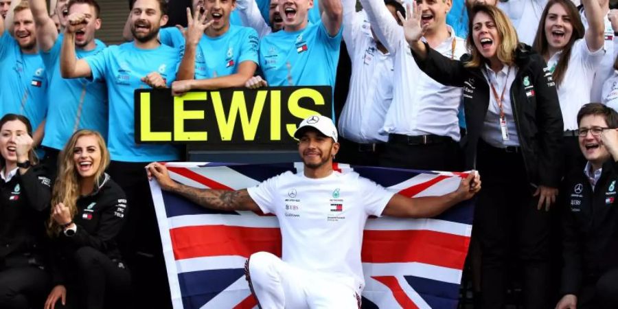 Formel-1-Weltmeister Lewis Hamilton will seinen Titel verteidigen. Foto: Pa Wire