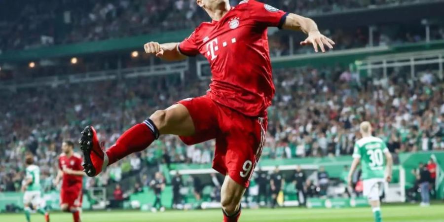 Robert Lewandowski hat die Torjägerkanone bereits dreimal gewonnen. Foto: Christian Charisius