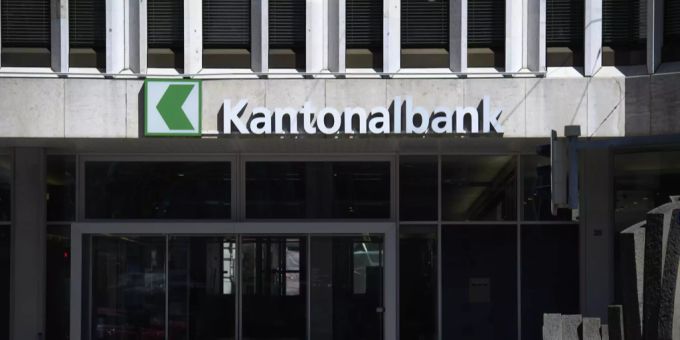 Eine Filiale der St. Galler Kantonalbank. St.Galler Kantonalbank