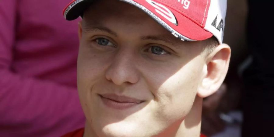 Auf den Spuren seines Vaters: Formel-2-Fahrer Mick Schumacher. Foto: Luca Bruno/AP