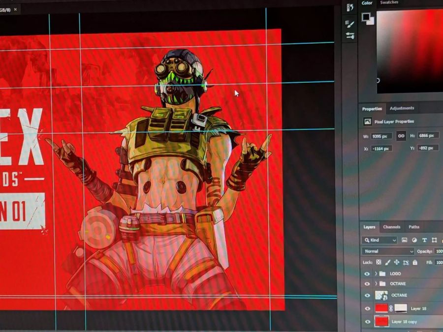 Octane aus Apex Legends.