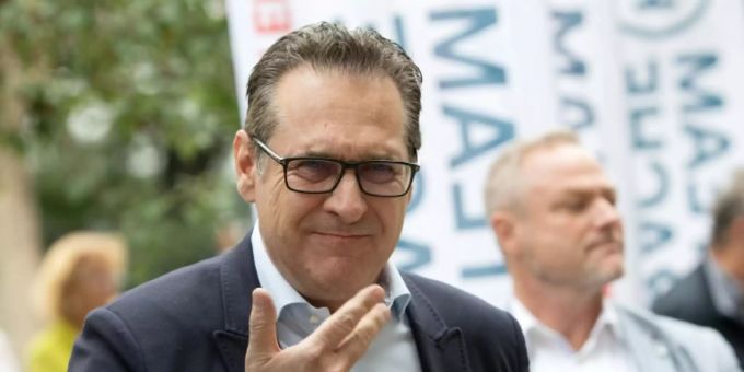 Der frühere österreichische Vizekanzler Heinz-Christian Strache. strache