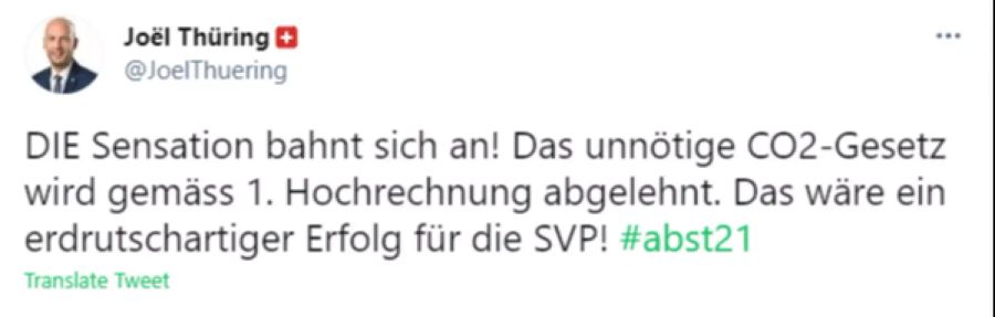 Es soll ein «erdrutschartiger Erfolg für die SVP» werden.