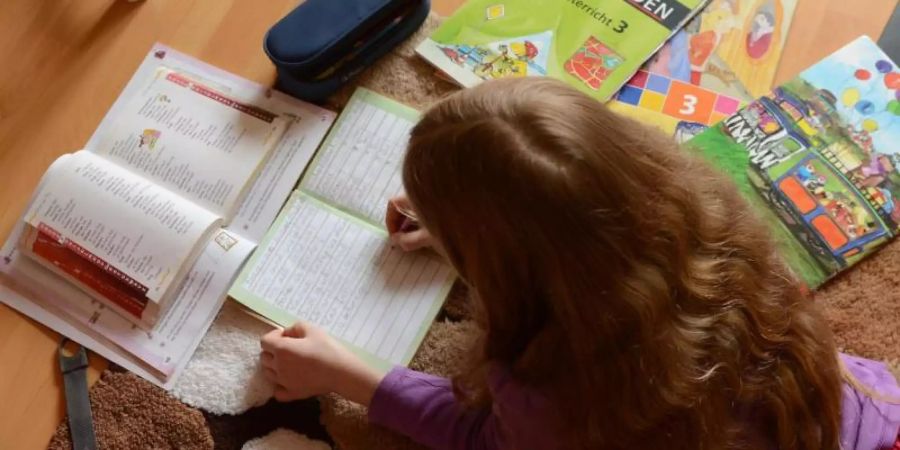 Eltern sollten mit ihrem Kind darüber sprechen, was es in der Schule erreichen möchte, und dafür konkrete Ziele formulieren. Foto: Jens Kalaene/dpa-Zentralbild/dpa