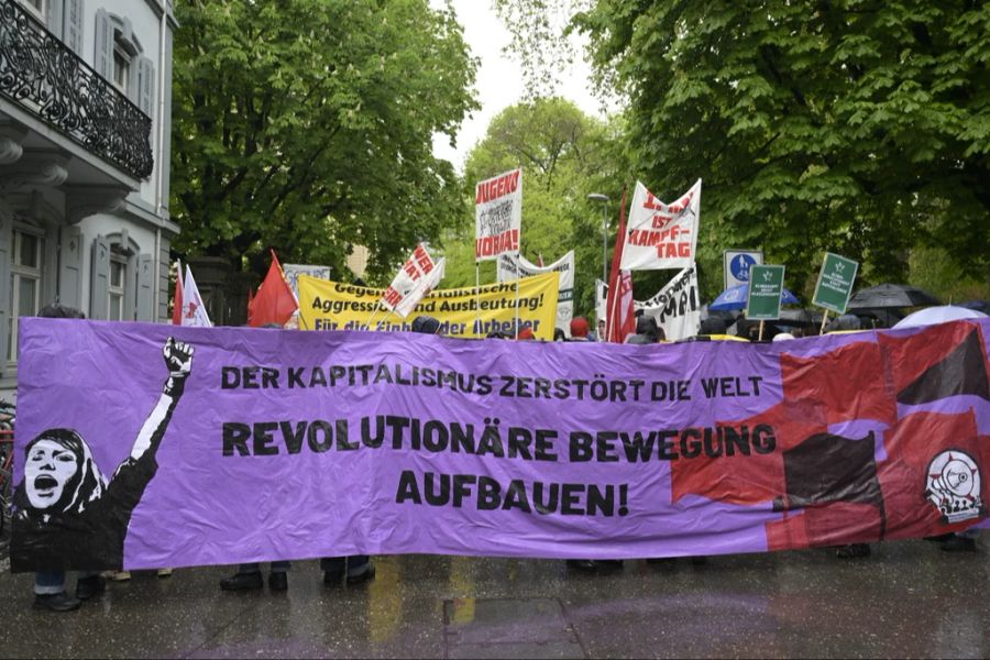 1. Mai Kundgebung Basel