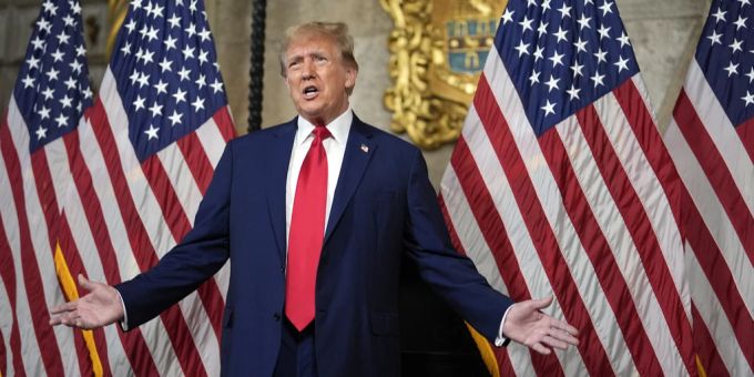 Donald Trump buhlt um die schwarzen Wähler. Donald Trump