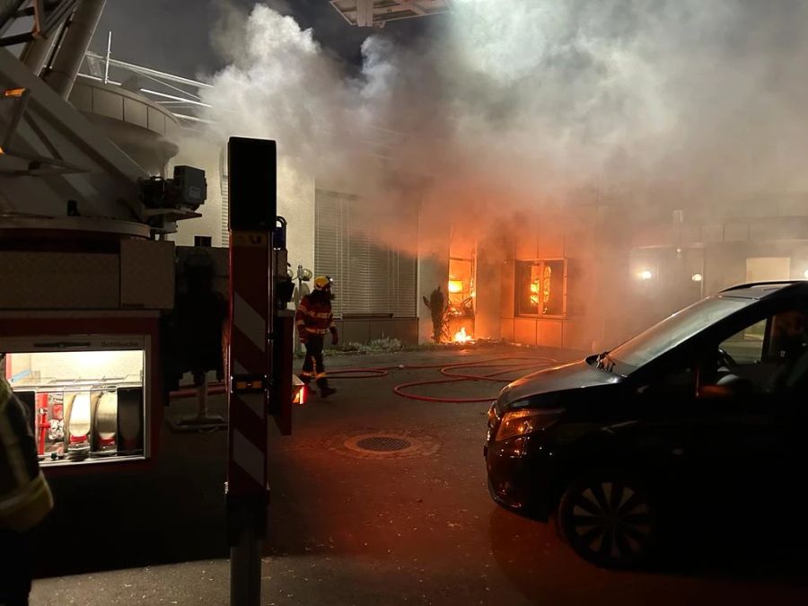 Feuerwehreinsatz in Diepoldsau