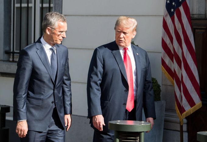 Jens Stoltenberg Donald Trump