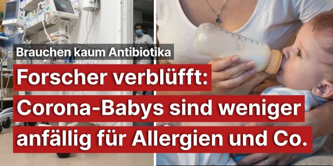 Forscher verblüfft - Corona-Babys weniger anfällig für Allergien & Co.