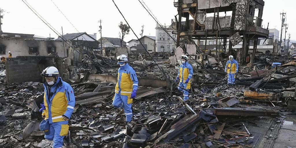 Anzahl Der Todesopfer Nach Erdbeben In Japan Auf 126 Gestiegen