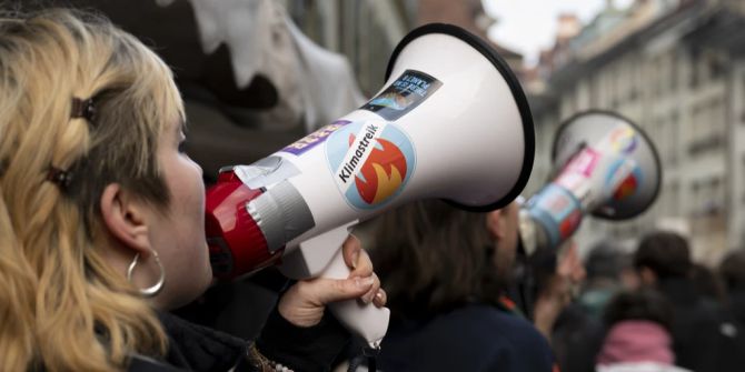 Klimastreik in Bern