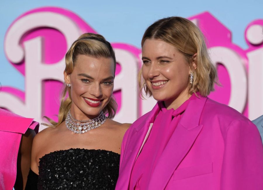 Hauptdarstellerin Margot Robbie (links) und Regisseurin Greta Gerwig gingen dabei leer aus.