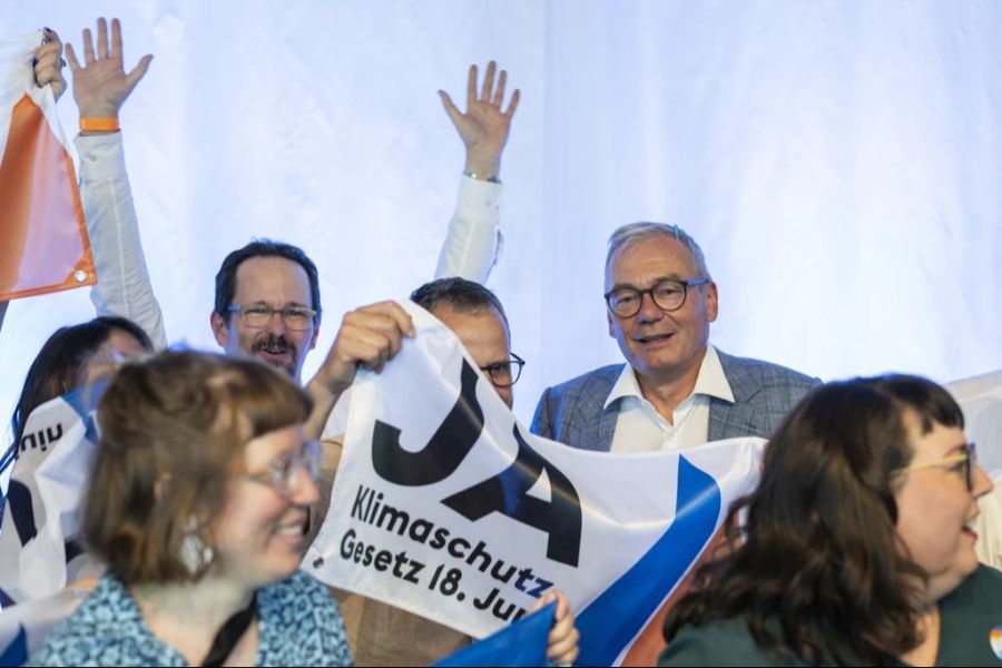 Immerhin sass Noser im Komitee der zurückgezogenen Gletscher-Initiative – der Ausgangspunkt des Klimaschutz-Gesetzes, das von der Stimmbevölkerung angenommen wurde. (Archivbild)