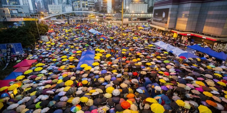 regenschirm-bewegung hongkong