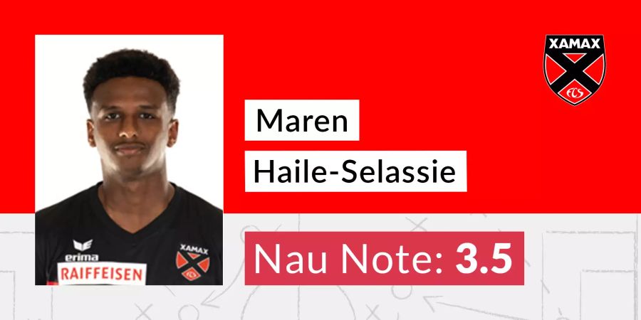 Maren Haile-Selassie, Xamax, Note 3.5