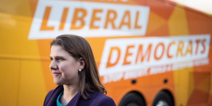 Jo Swinson trat nach ihrer Niederlage zurück. (Archivbild) liberal democrats