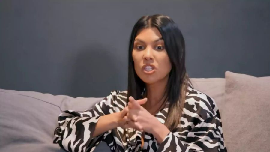 Nicht auf einer Wellenlänge mit Kim: Kourtney Kardashian.