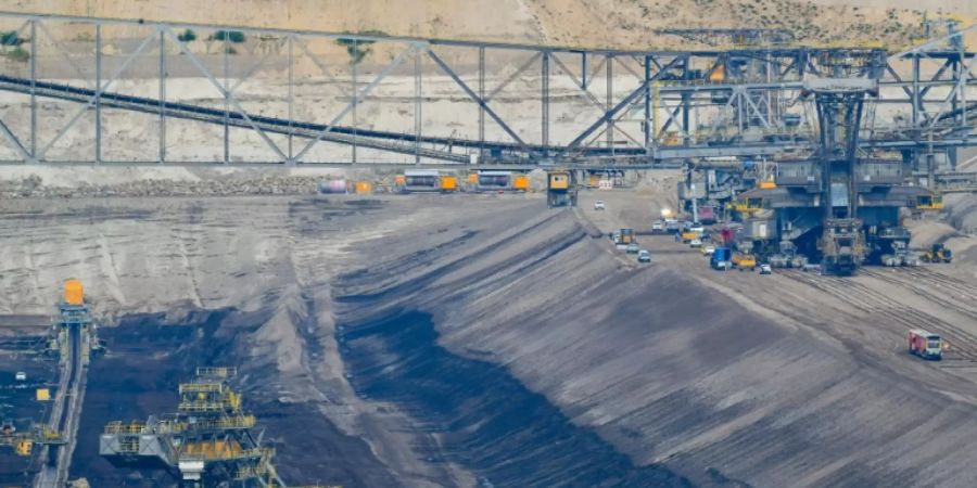 Braunkohletagebau Jänschwalde in der Lausitz