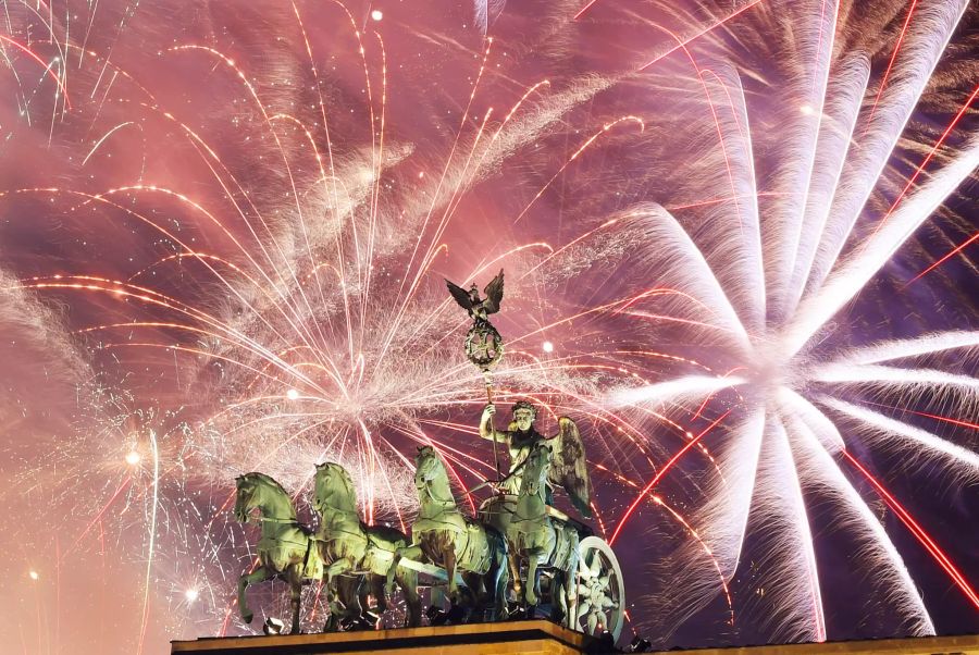 Silvester am Brandenburger Tor