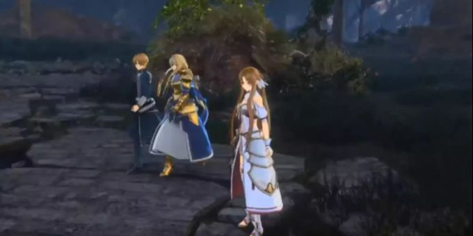Der Charakter Asuna aus Sword Art Online: Alicization Lycoris. Sword Art Online: Alicization Lycoris