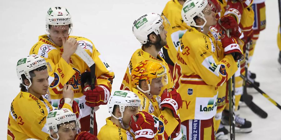 Der EHC Biel steht nach einer bitteren Niederlage in der Champions League mit leeren Händen und enttäuschten Gesichtern da