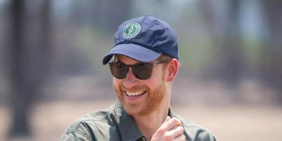 Prinz Harry im Liwonde-Nationalpark. Foto: Dominic Lipinski/PA Wire