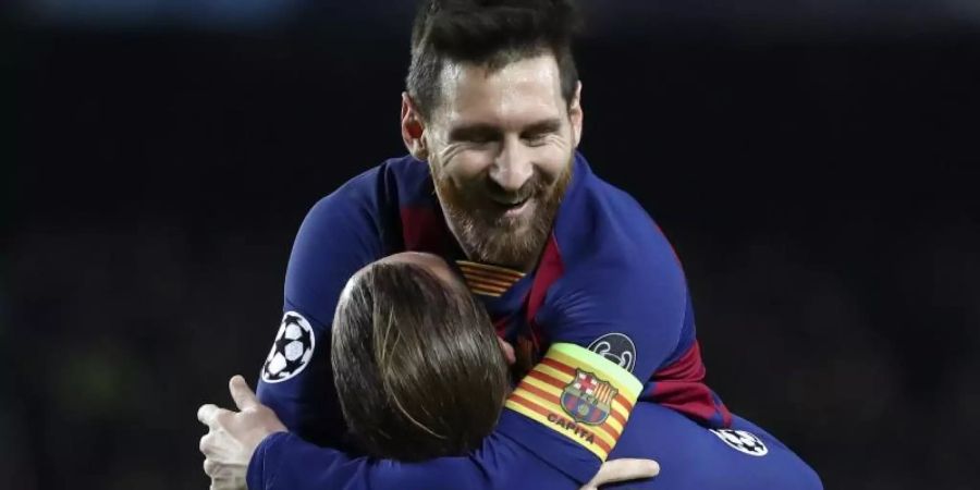 Lionel Messi wird gegen Inter fehlen. Foto: Emilio Morenatti/AP/dpa