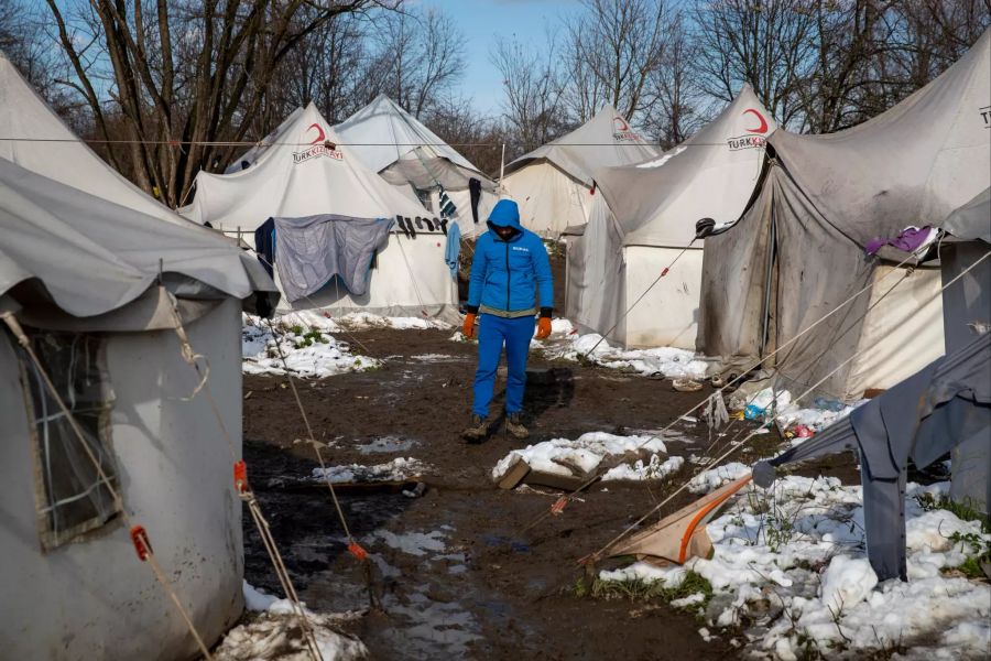 Migranten in Bosnien-Herzegowina